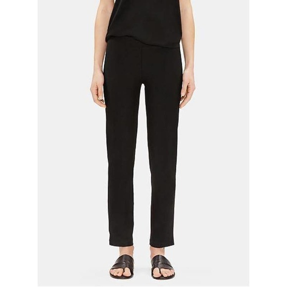 We Love Our Customers Stretch Crepe Slim Ankle Pant Black Women's Size 1X - Picture 1 of 12